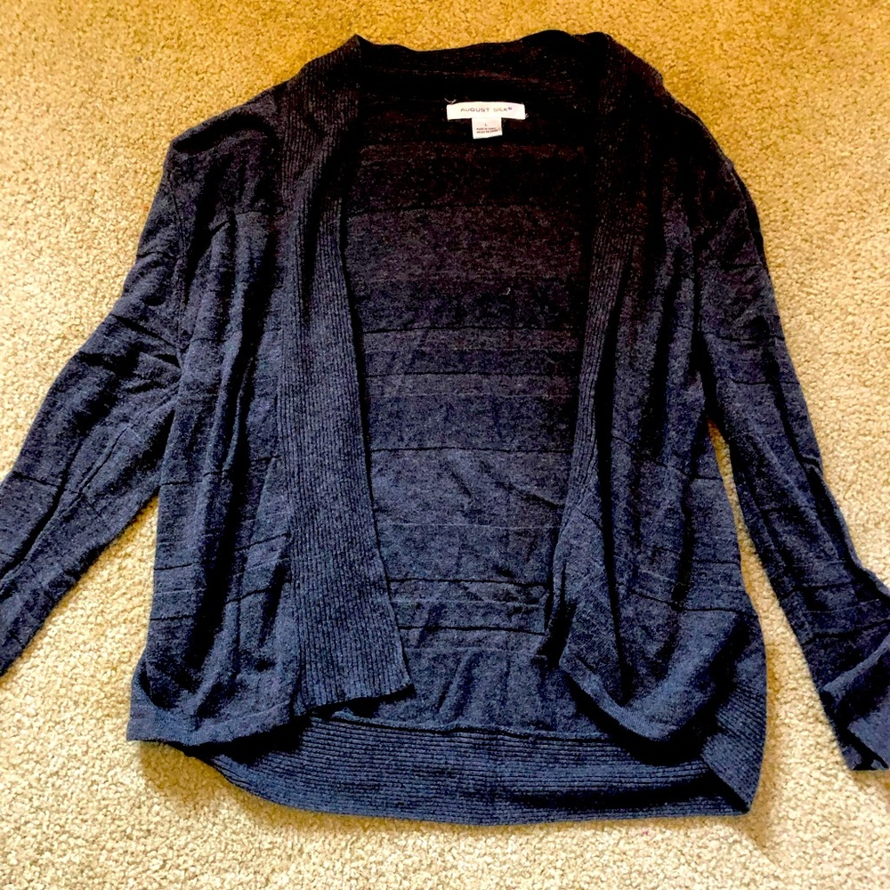 Dark grey cardigan